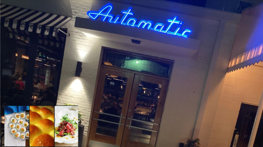 Automatic Seafood And Oysters Menu