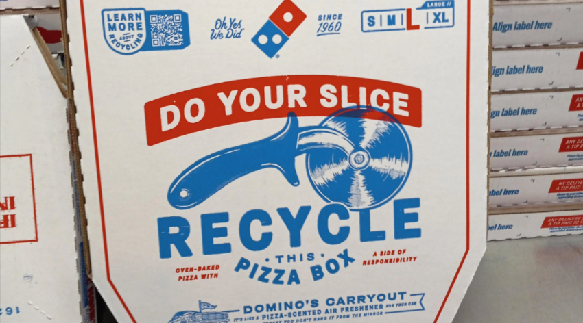 Proper Disposal of Pizza Box