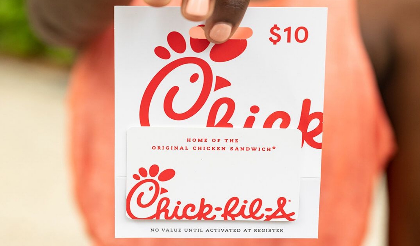 chick-fil-a gift card number and pin
