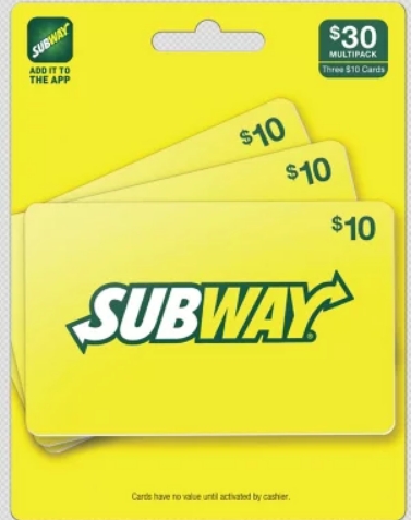 Using the balance inquiry feature on Subway's website