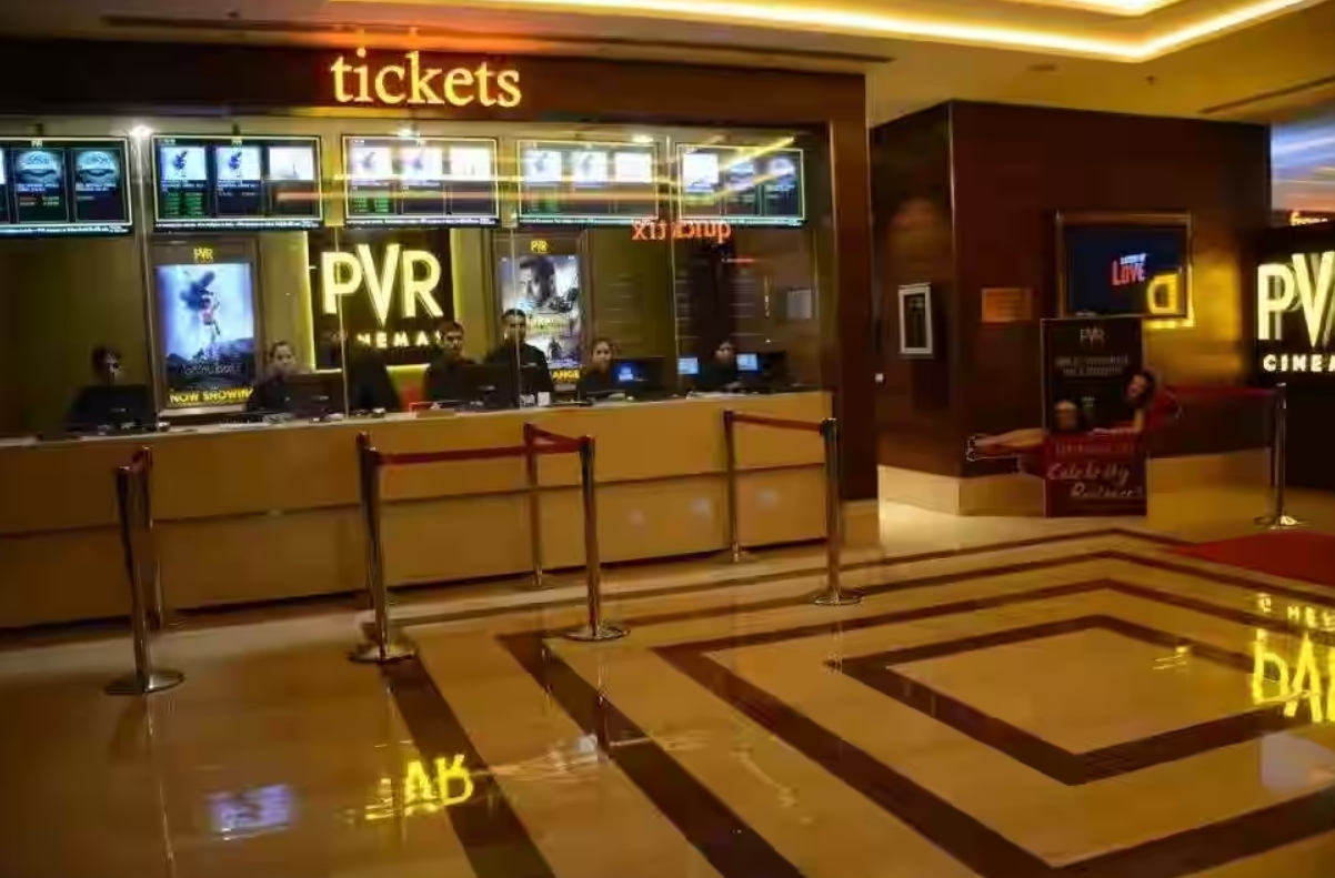 At the PVR Cinemas box office