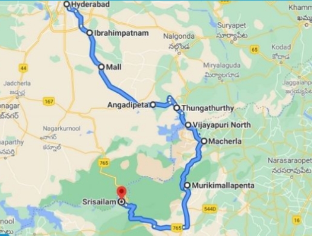 How to Reach Srisailam
