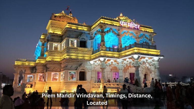 Prem-Mandir-Vrindavan-Timings-Distance-Located