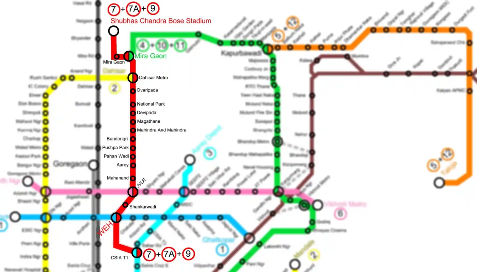 Overview of Mumbai Metro Lines