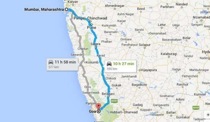 How to Reach Goa by Road