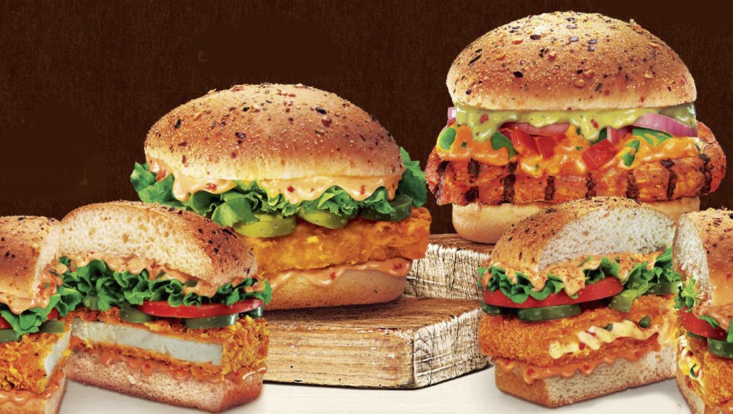 New Kings Collection (Paneer Royale Burger, Chicken Wings)