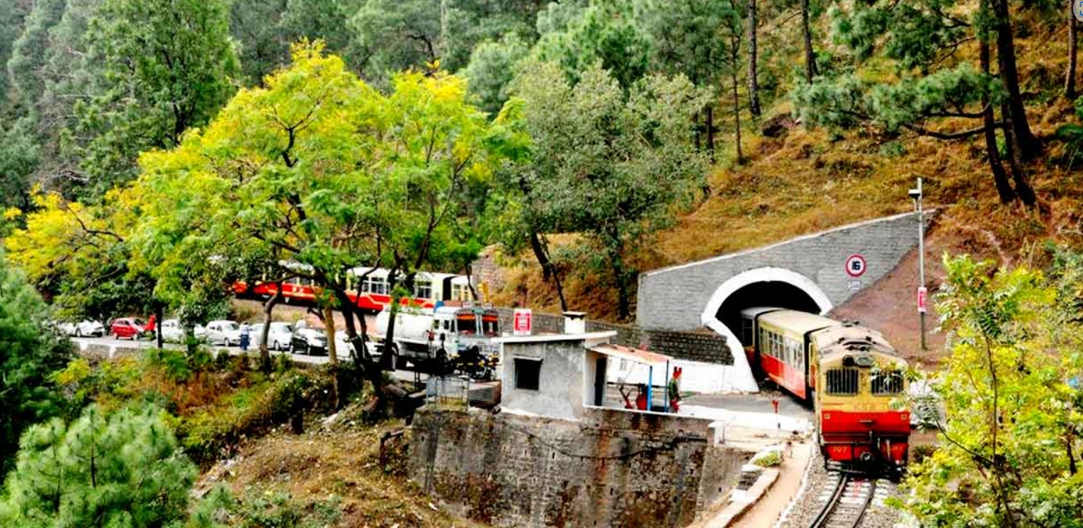 Reaching Shimila by Train