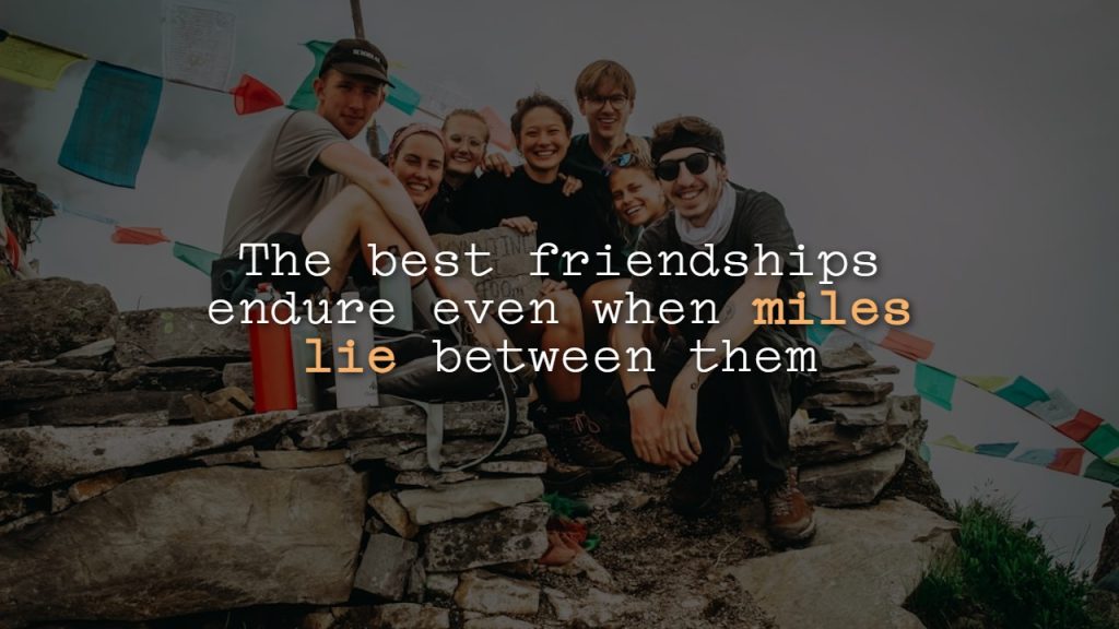 Long Distance Friendship Quotes