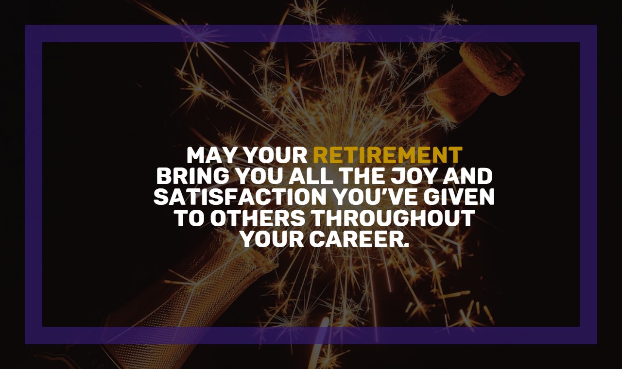 Retirement Wishes For Father